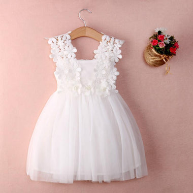 Lace Tulle Cute Flower Sundress