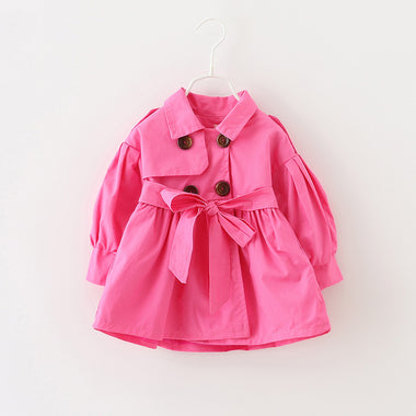 Autumn Bow Coat Infant Clothes