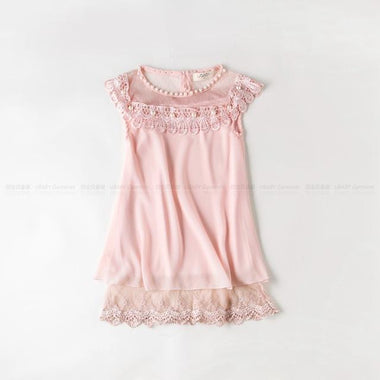 Chiffon Lace Fashioned Dress
